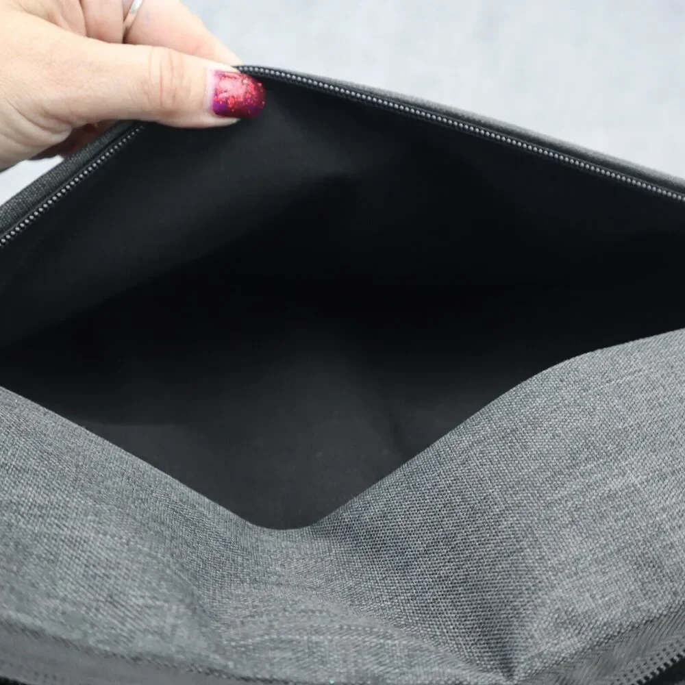 Acer Laptop Electronic Tablet Gray Heathered Sleeve Pocket Zip Closure 16x11.5
